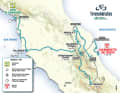Das ist die Strecke von Tirreno-Adriatioco 2025