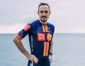 John Degenkolb mit seiner neuen Arbeitskleidung