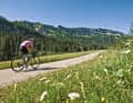 Ruhig: Die teils gesperrte Straße durchs Rohrmoostal (Tour 1)