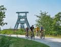 Die ehemalige Industriearchitektur verleiht dem neuen Gravel-Festival eine ganz besondere Kulisse