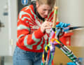 Juliane ist vielen wohl besser bekannt als I draw on bikes. Sie hat schon so manches Rad bemalt.
