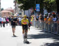 Richard Carapaz fuhr auf dem Cannondale als erster Rennfahrer aus Ecuador ins Gelbe Trikot.