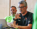 DSV-Cheftrainer Christian Schwaiger ist leidenschaftlicher Rennrad­fahrer und legt in seiner Trainingsphilosophie großen Wert auf  kompromisslose Fitness