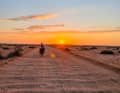 In Namibia wollten waschbrettartige Gravelstraßen nicht enden. Auch Gegenwind bremste das Vorankommen.