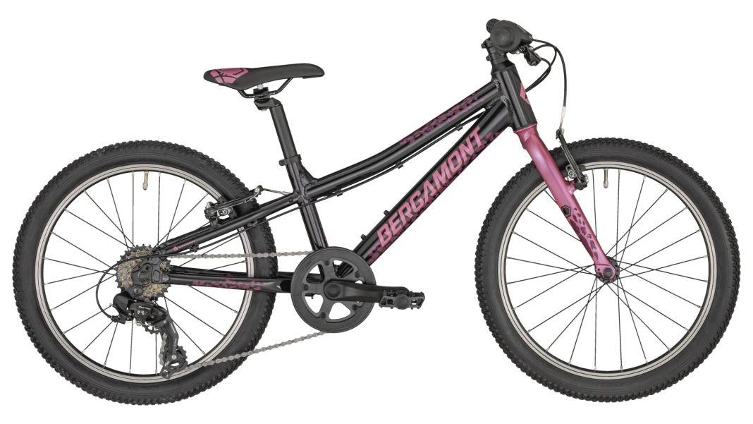 Bergamonster 20 Girl black/rosé