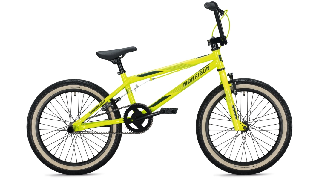 B 10 BMX neon yellow - blue