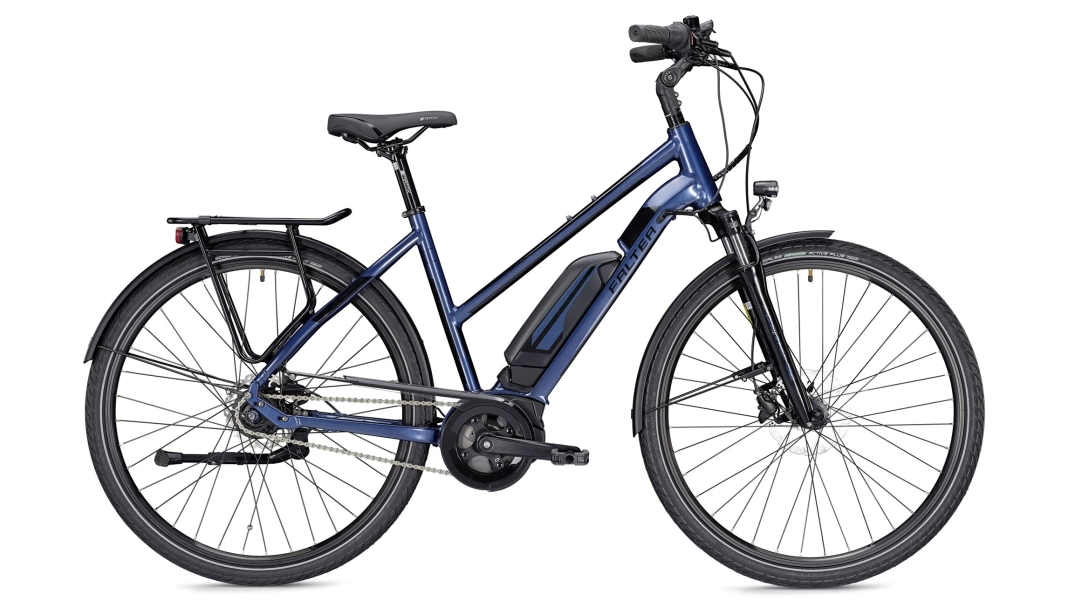 E 9.0 FL 400 Wh Trapez blau/schwarz