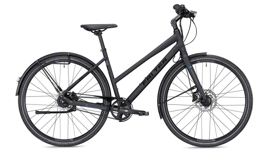 U 7.0 Trapez schwarz/blau Matt