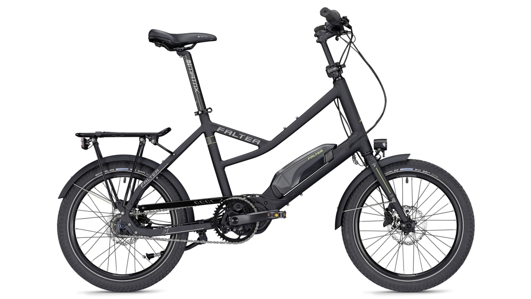 E-COMPACT 1.0 unisex schwarz matt