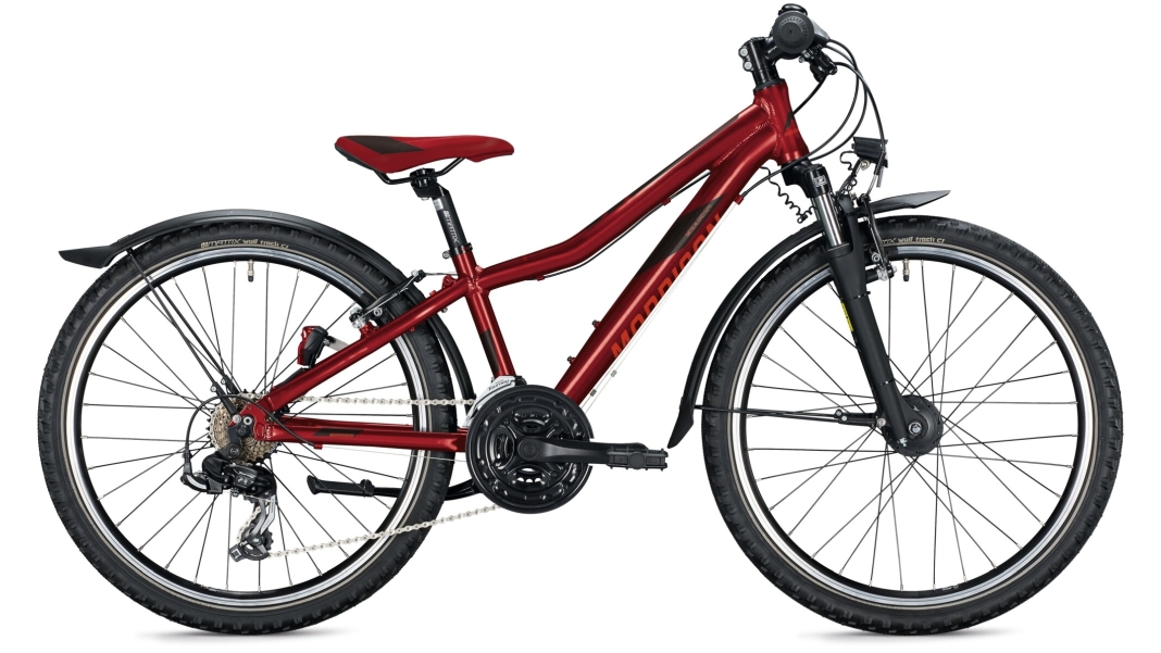 MESCALERO S24 Deep Diamant red - black