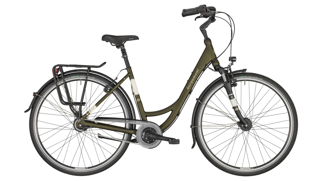 Belami N8 dark olive green/creme white