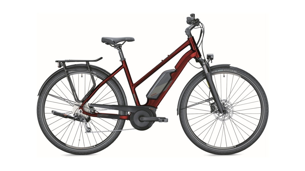 E 6.0 Trapez red/grey, glossy