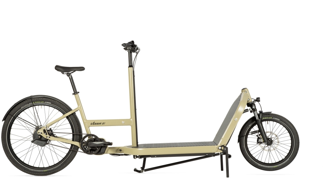 e-cargo flatbed light oliv