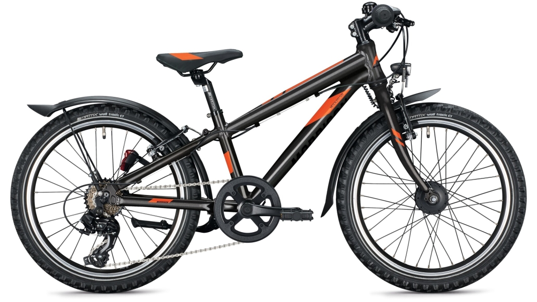 MESCALERO S20 Diamant black - orange