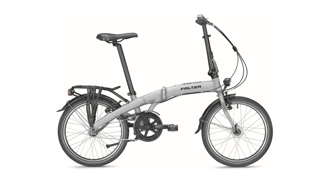 F 5.0 DELUXE Faltrahmen grey/black, glossy