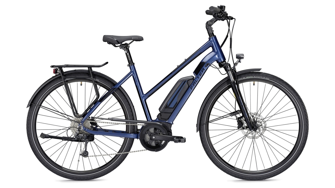 E 9.0 RD 400 Wh Trapez blau/schwarz