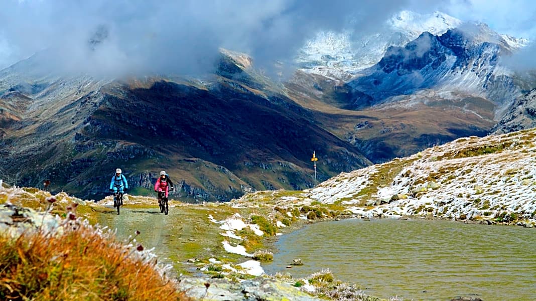 Mountainbike-Tour quer durch Graubünden (Schweiz): Graubünden Durchquerung