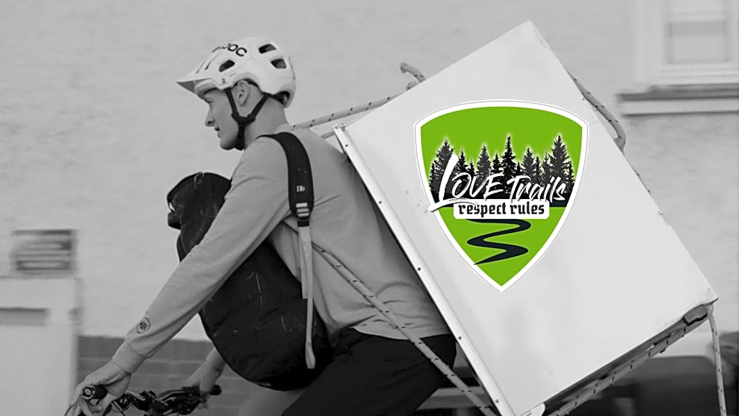 Love Trails – Respect Rules: Ride for Future: keine Spuren – kein Müll!