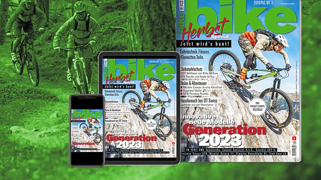 Die aktuelle Ausgabe: BIKE 12/2022 – jetzt lesen!