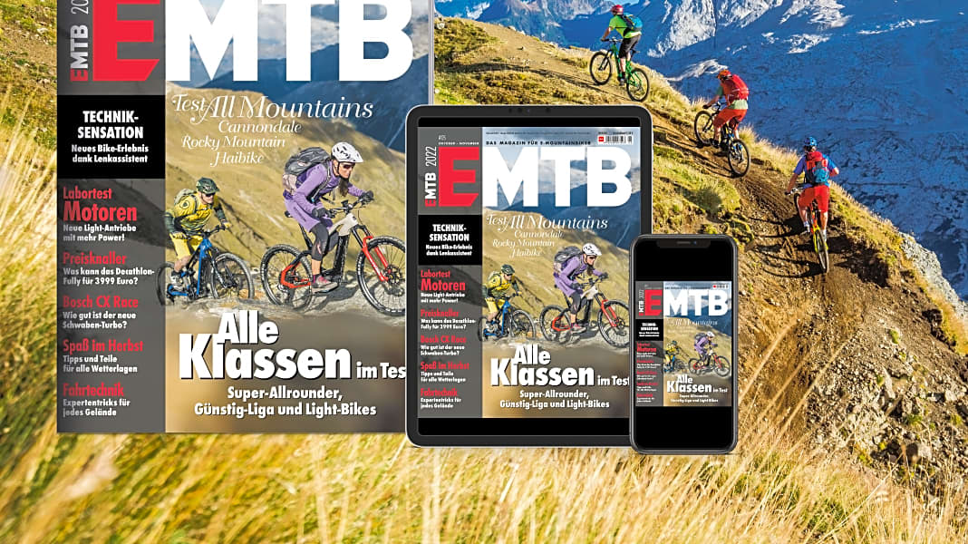 Die neue Ausgabe: EMTB 05/2022 – jetzt lesen!