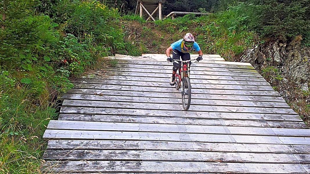 Old Schooler: Bikepark in Hindelang