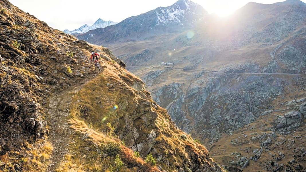 Die Top 10 Alpen-Trails zum Nachfahren