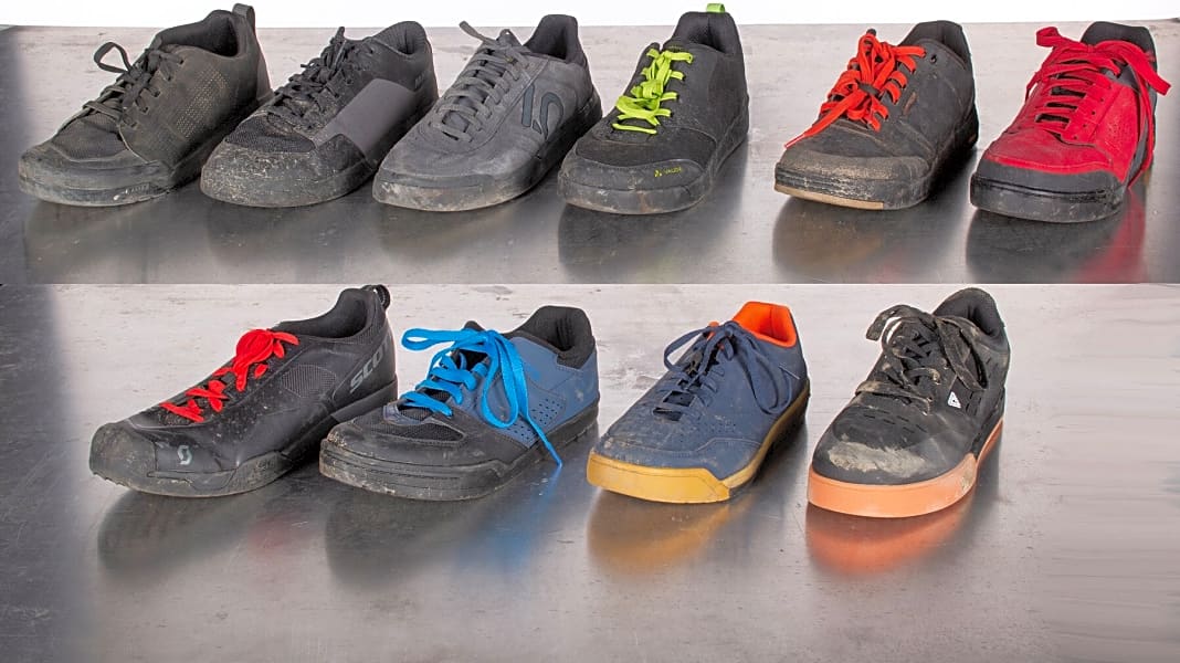 10 Flatpedal-Schuhe bis 130 Euro im Test
