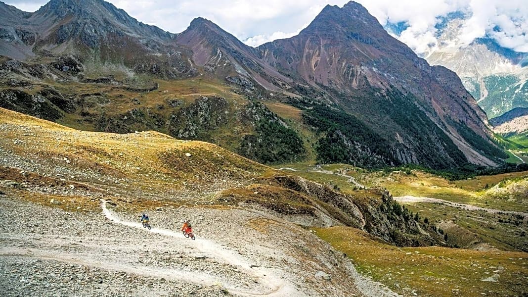 Westalpen: Die drei schönsten MTB-Touren im Aostatal