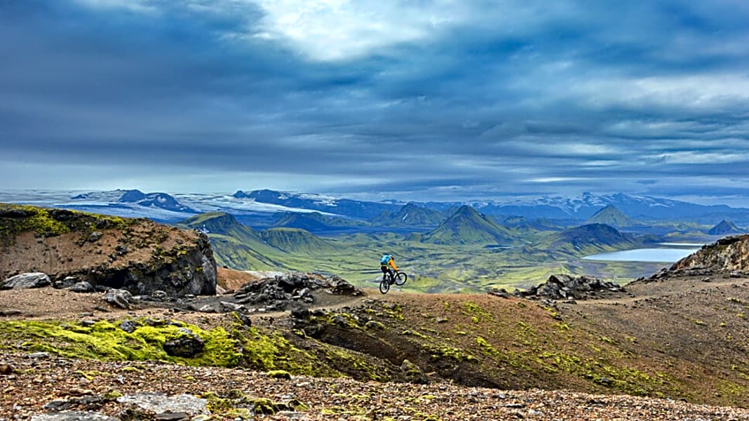 Island: Auf dem Laugavegur Trekking-Pfad