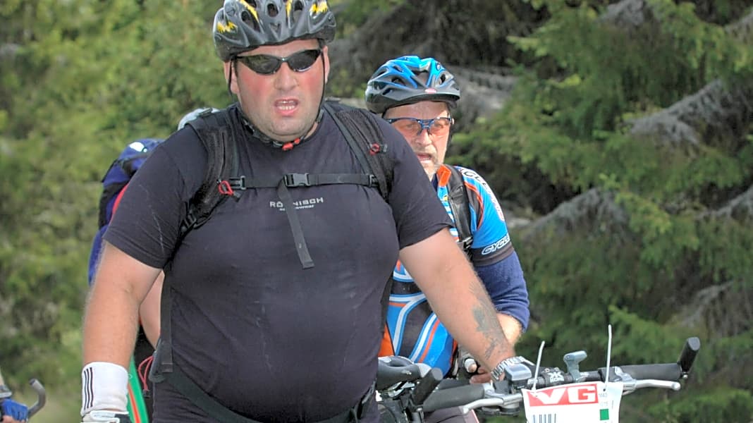 Abnehmen: Pfunde verlieren durch Mountainbiken