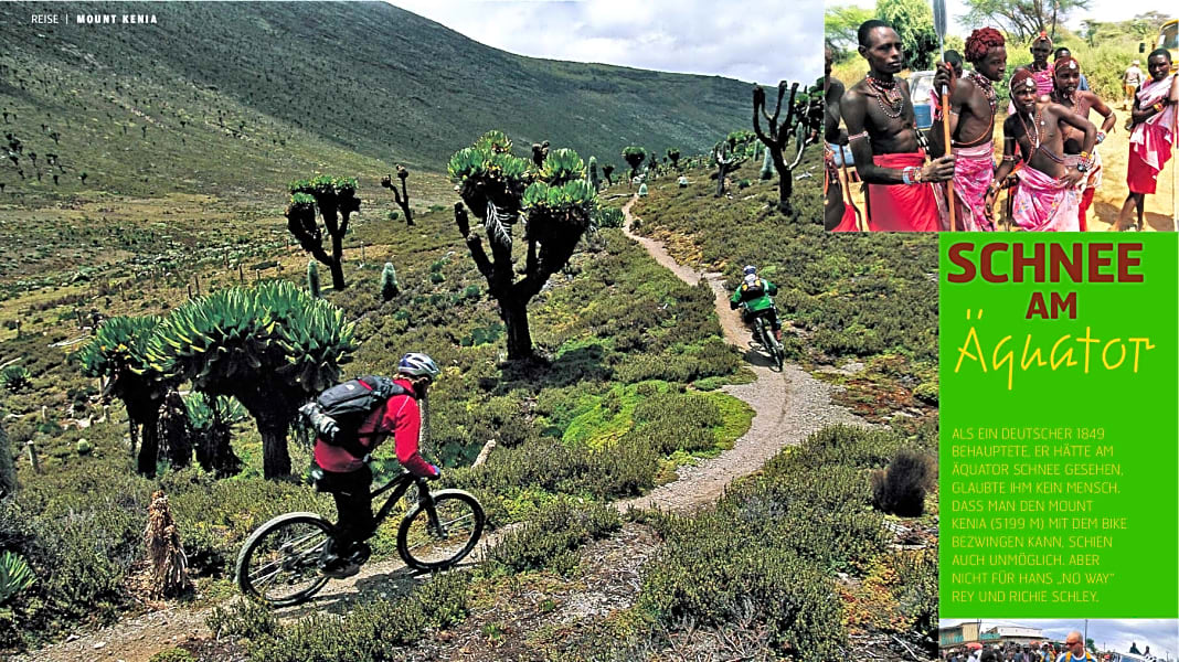 Afrika: Mount Kenia
