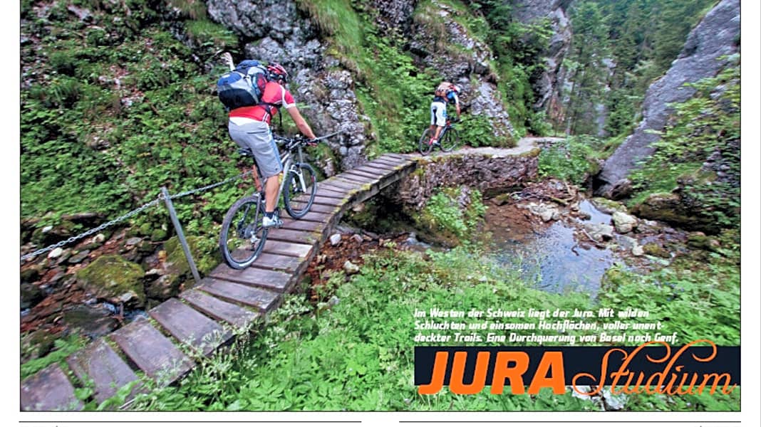 Schweiz: Jura MTB-Durchquerung