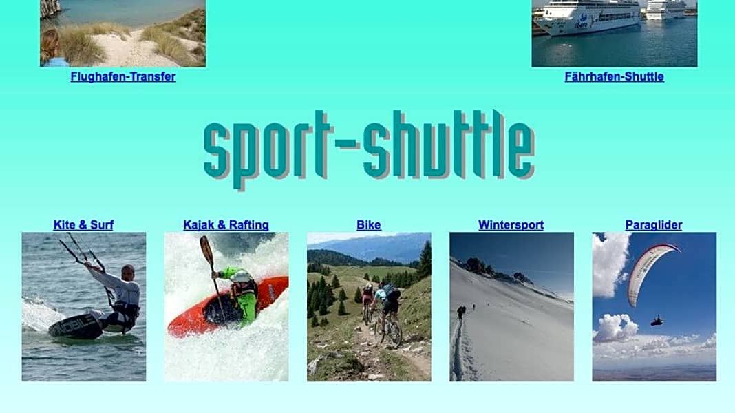Transalp: Rücktransport mit Sport-Shuttle