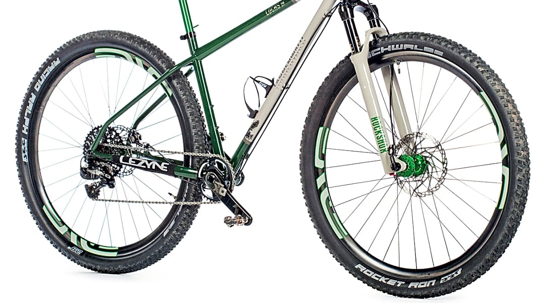 Edles Race-Bike mit Stahl-Rahmen aus dem Pfälzerwald