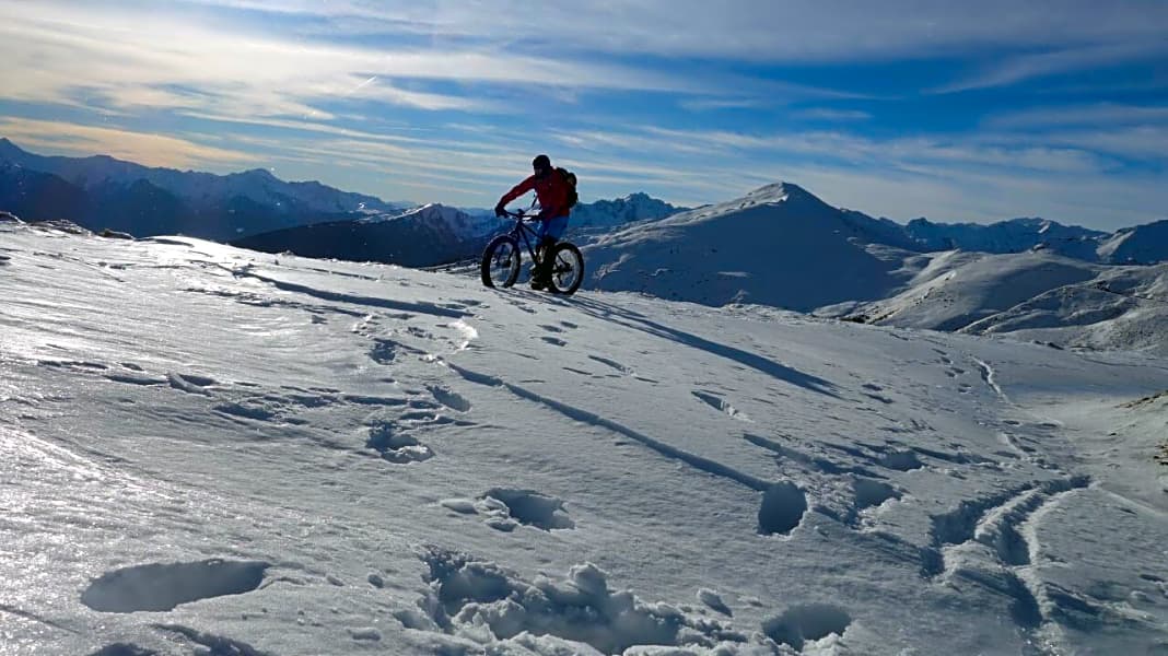 Wintertransalp: Alpenüberquerung im Schnee