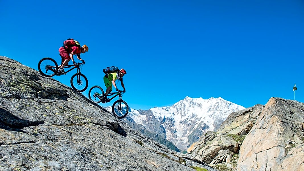 Entspannt über die Alpen mit dem Mountainbike