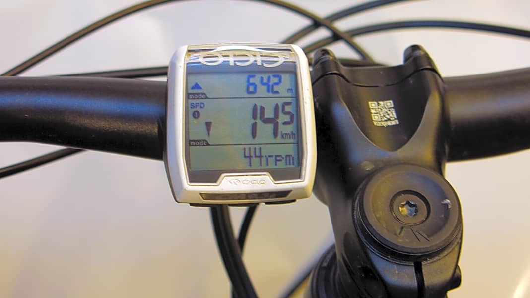 FahrradTacho Ciclosport CM 9.3 A im Test BIKE