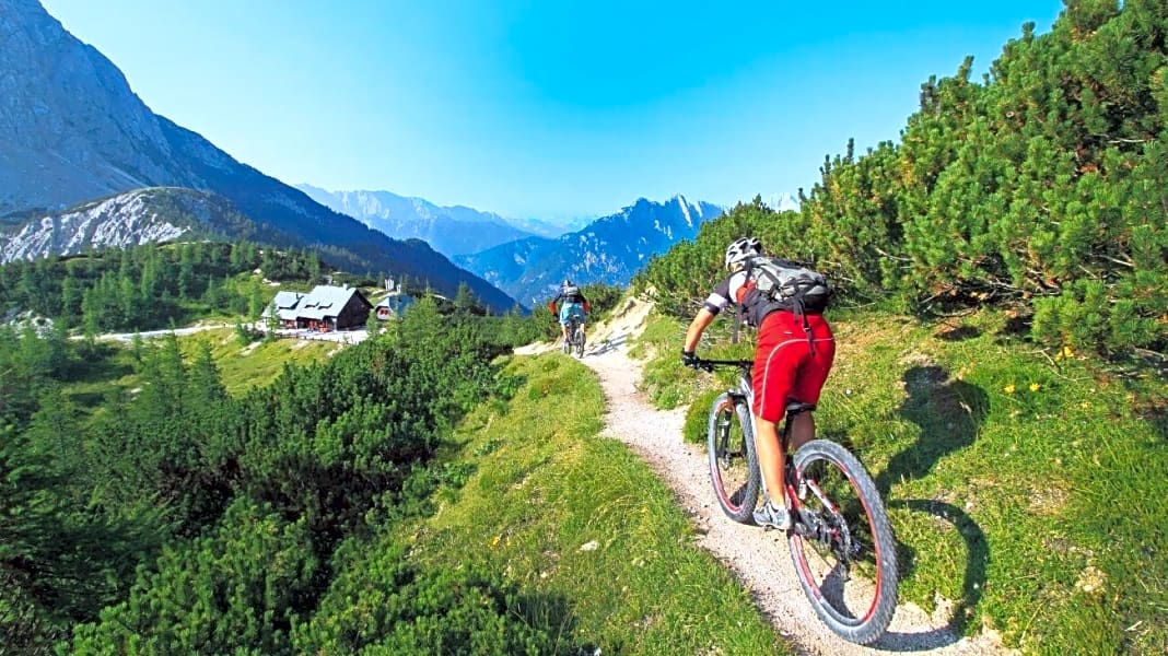 Biken im Dreiländereck Slowenien-Österreich-Italien