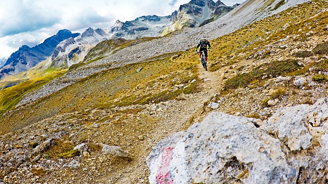 Epische Alpen-Trails - Liste der besten Trails