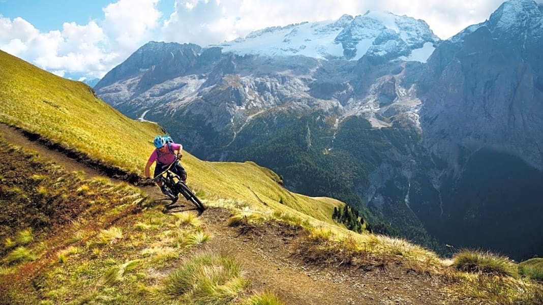 Italien|Trentino: MTB-Touren im Val di Fassa