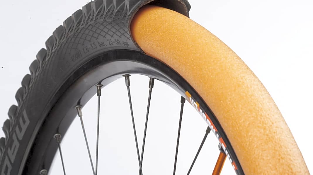 Tire Trooper neues PannenschutzSystem BIKE
