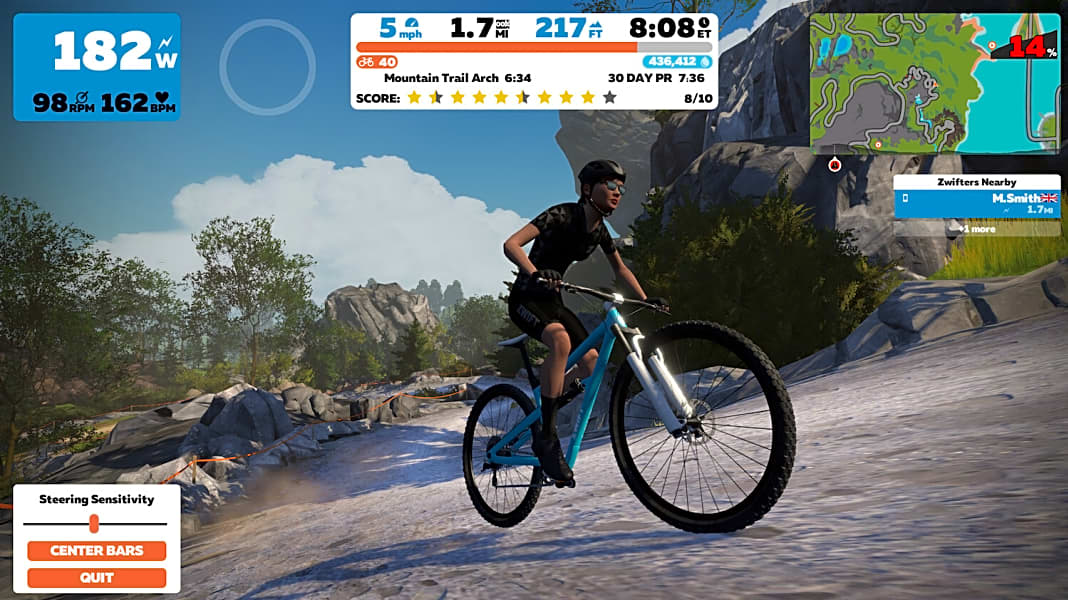 Smartes Rollentraining Zwift für Einsteiger BIKE