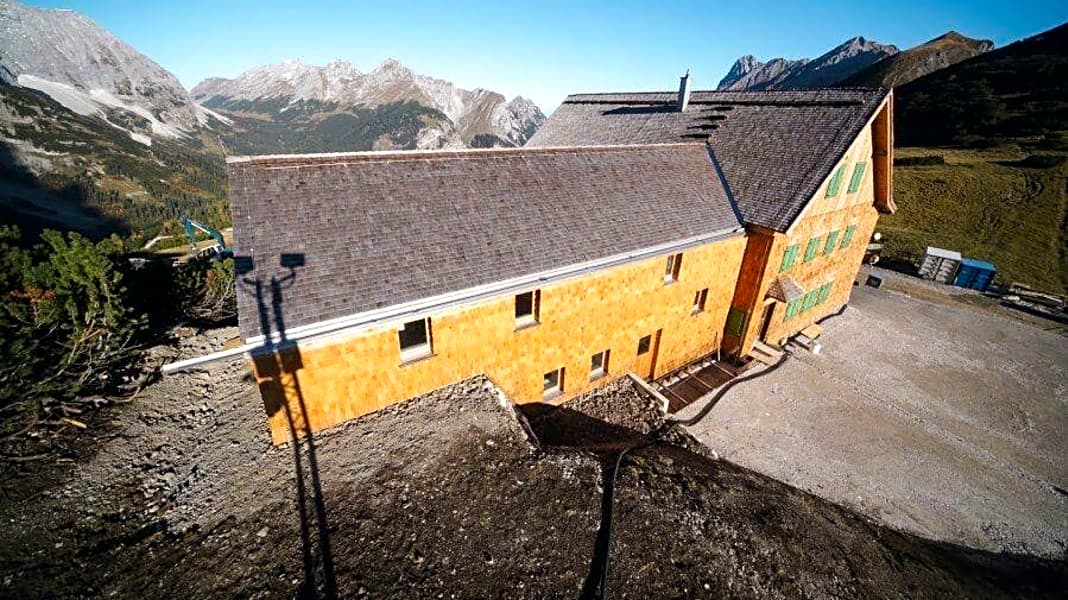 Karwendel: Neueröffnung Falkenhütte im Mai 2020