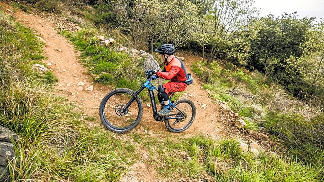Bike Fahrtechnik Basics Balance und bergauf Enduro Flow & Freeride Mountainbike 