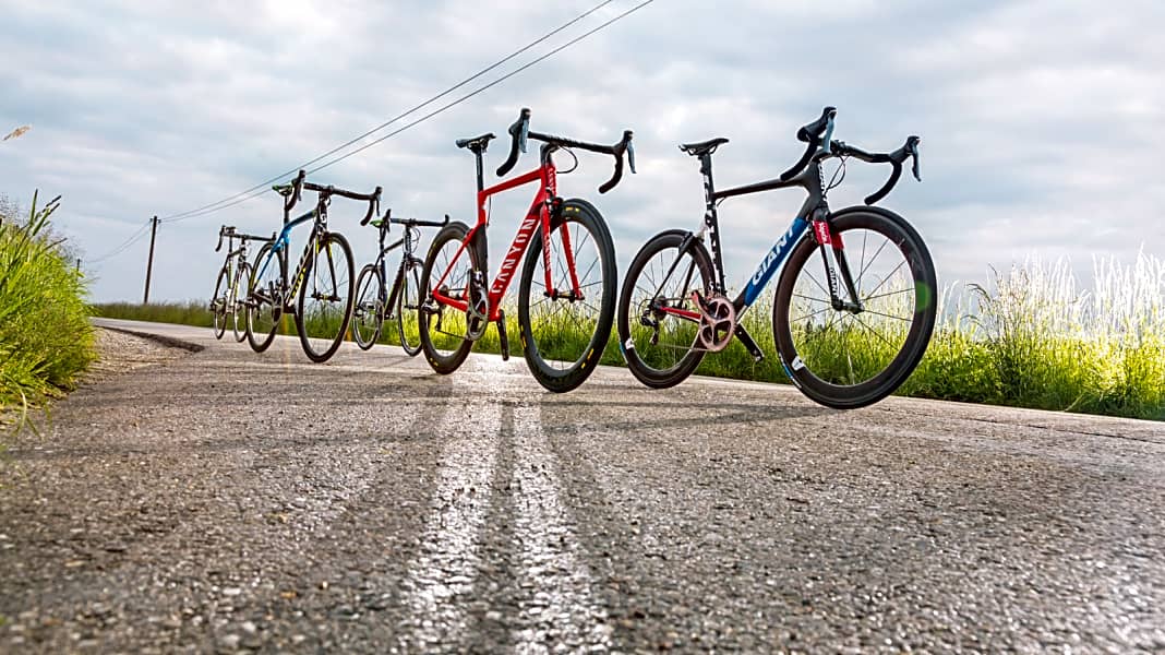 Test 2015: Räder im Profi-Design - 5 Team Replikas im TOUR-Test