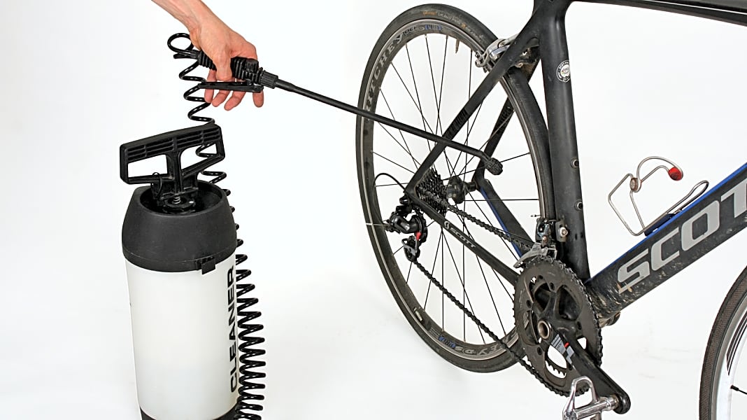 Rennrad putzen: Rennrad-Reinigung ohne Hochdruckreiniger