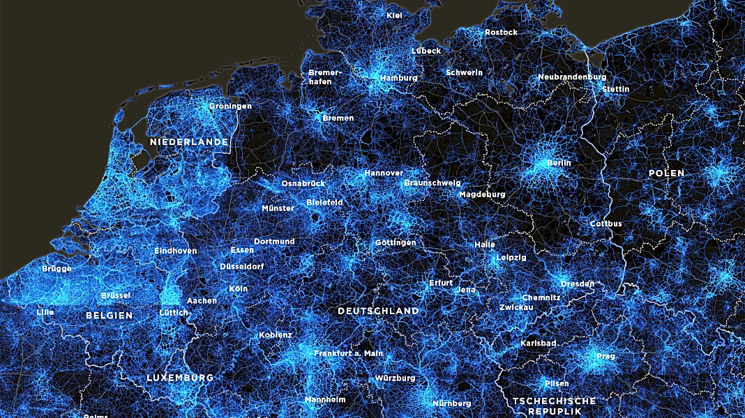 Strava-Daten: die Radsport-Hochburgen - So radelt Deutschland
