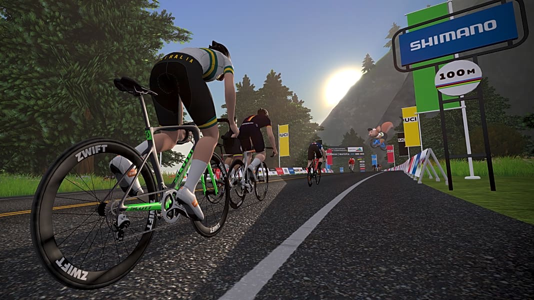 UCI Cycling Esports World Championships WM 2023 mit neuem Format TOUR
