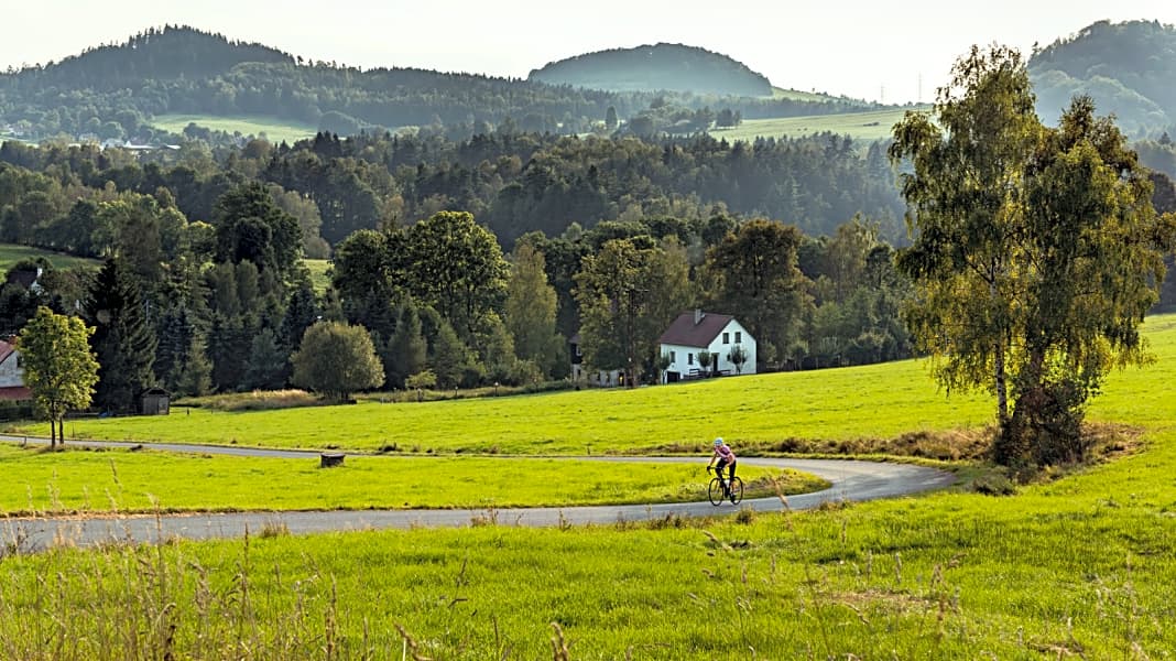Tschechische Republik: Rennradtouren in der Böhmischen Schweiz - Urig, einsam, wild: Das Elbsandsteingebirge in Böhmen