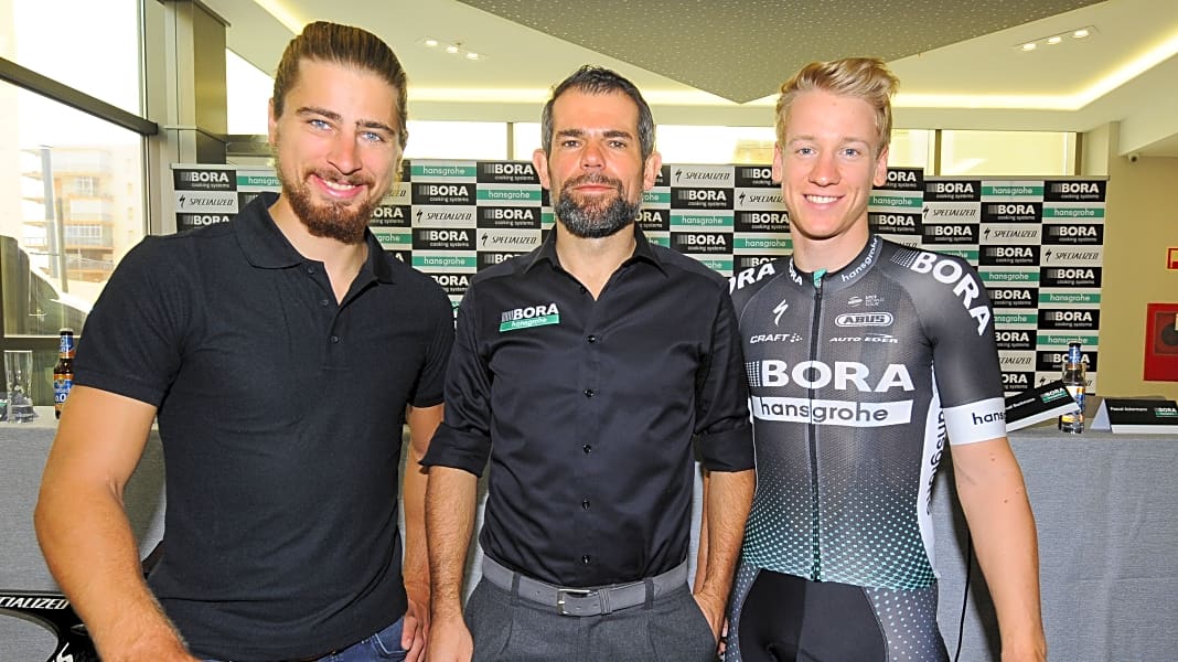 Team Bora-hansgrohe 2017 - Sagan-Team Bora-hansgrohe präsentiert neues Trikot